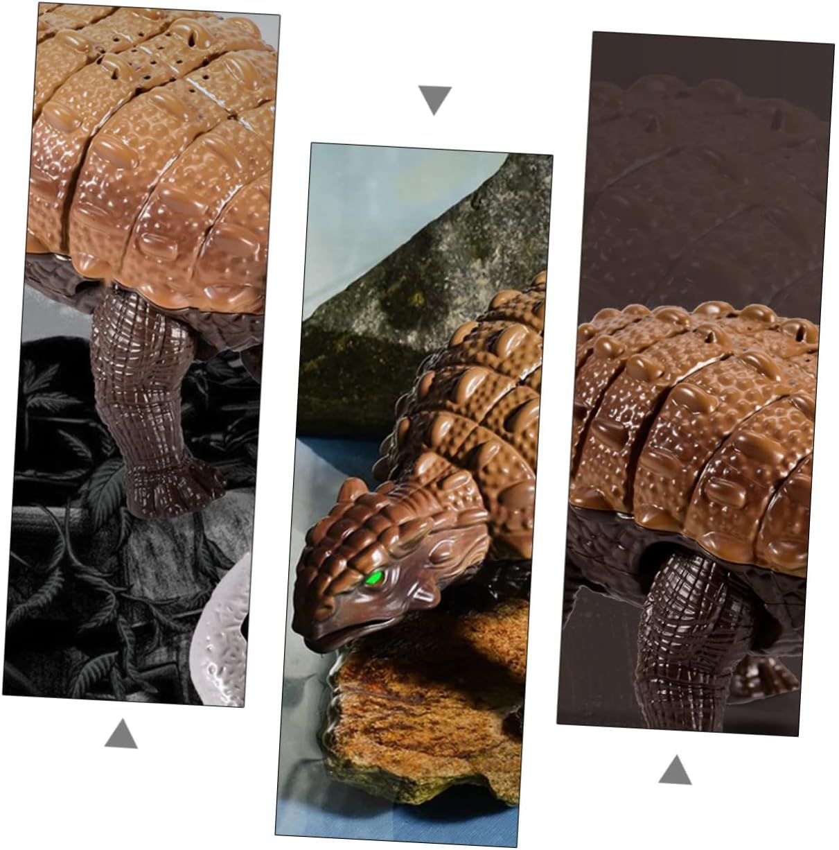 1set Remote Control Electric Dinosaur Model Realistic Ankylosaurus Toy for Boys and Girls and Fun Plaything for Boys and Girls for Role Play and Decoration