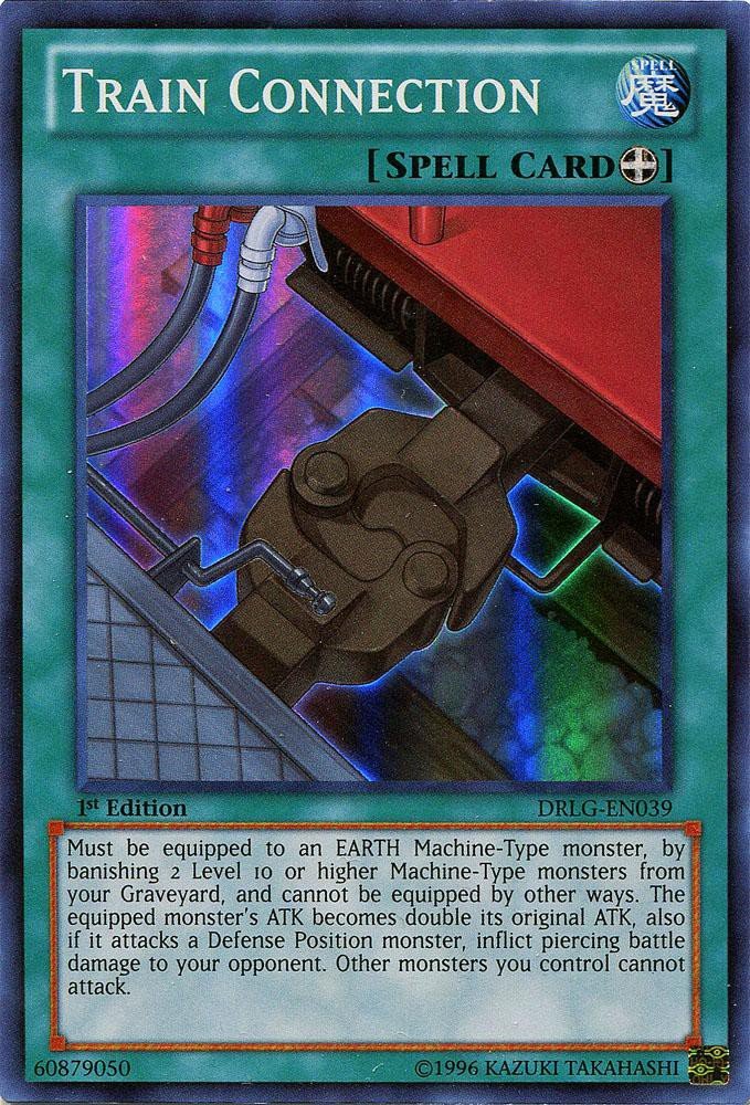 Amazon.com: YU-GI-OH! - Train Connection (DRLG-EN039) - Dragons of Legend -  1st Edition