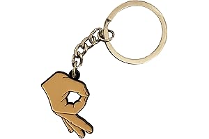 Balanced Co. Circle Game Relationship Keychain