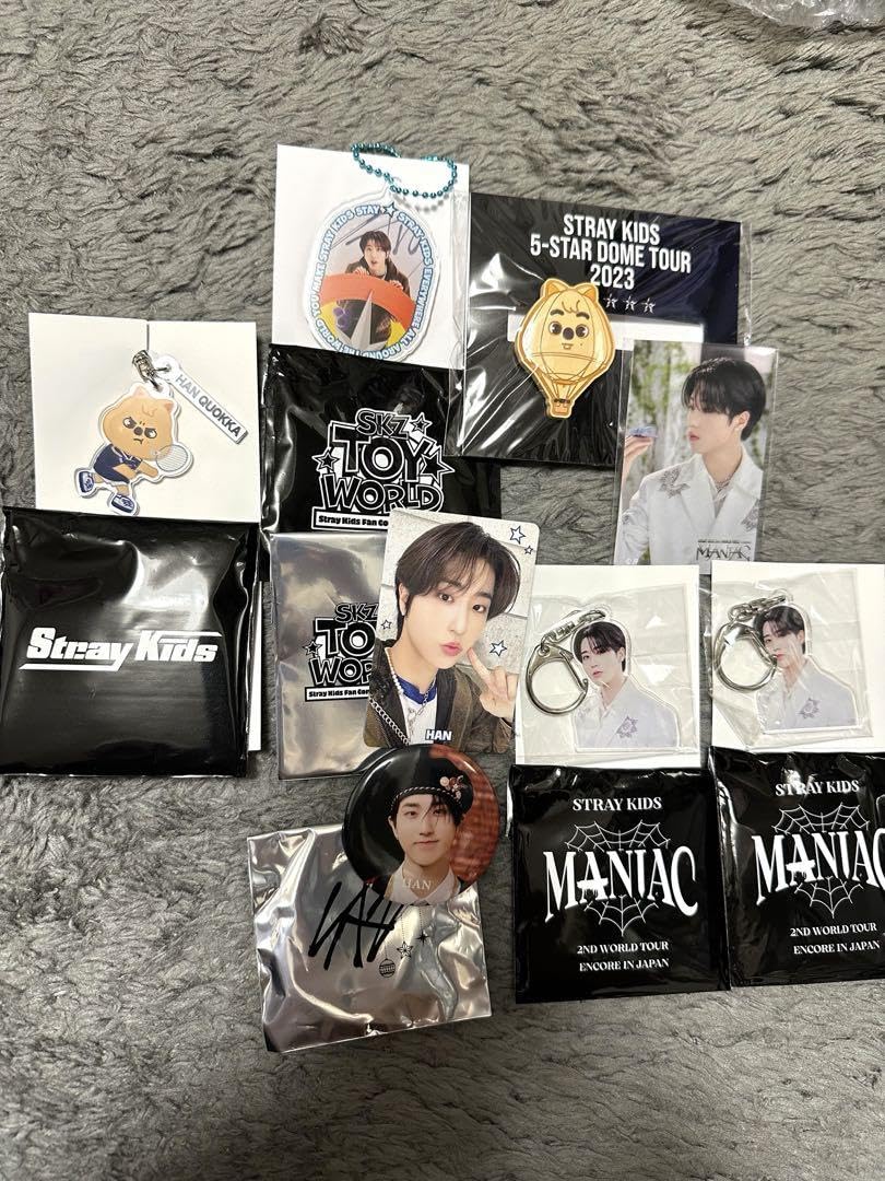 Amazon.co.jp: Stray Kids ハン グッズ キーホルダー 他 8点セット 