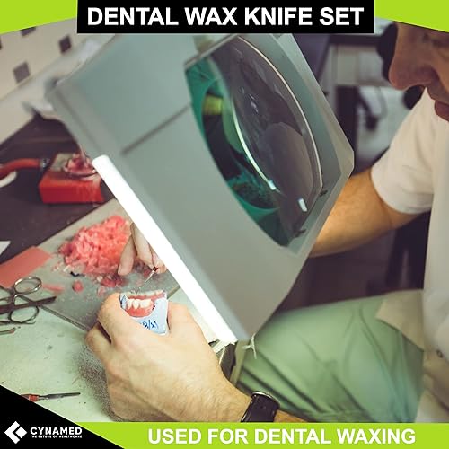 Vista 38 de Cynamed, juego de herramientas para esculpir arcilla y cera, espátula de acero inoxidable, 10