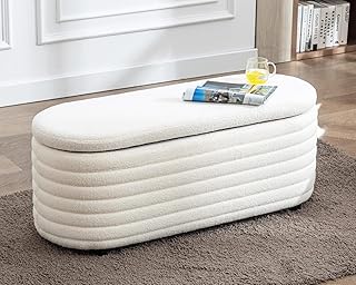 LEDIN Storage Ottoman Bench