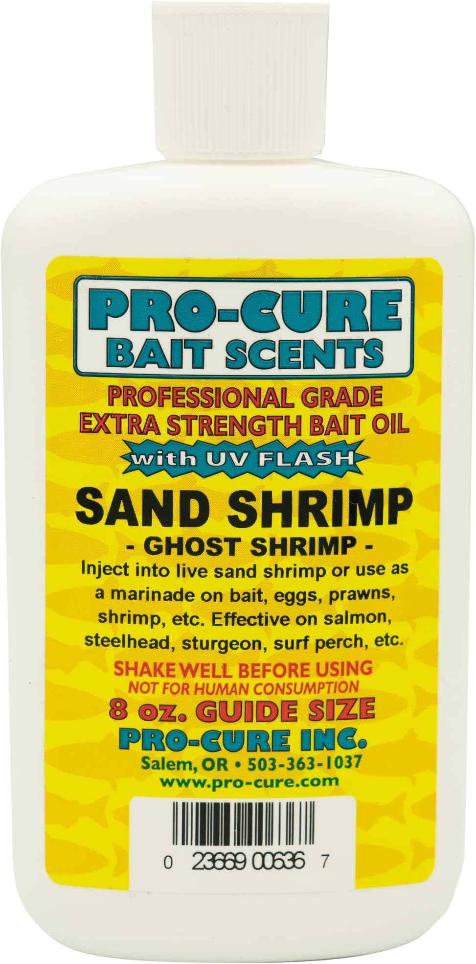 Sand Shrimp (Ghost Shrimp) Bait Oil, 8 Ounce