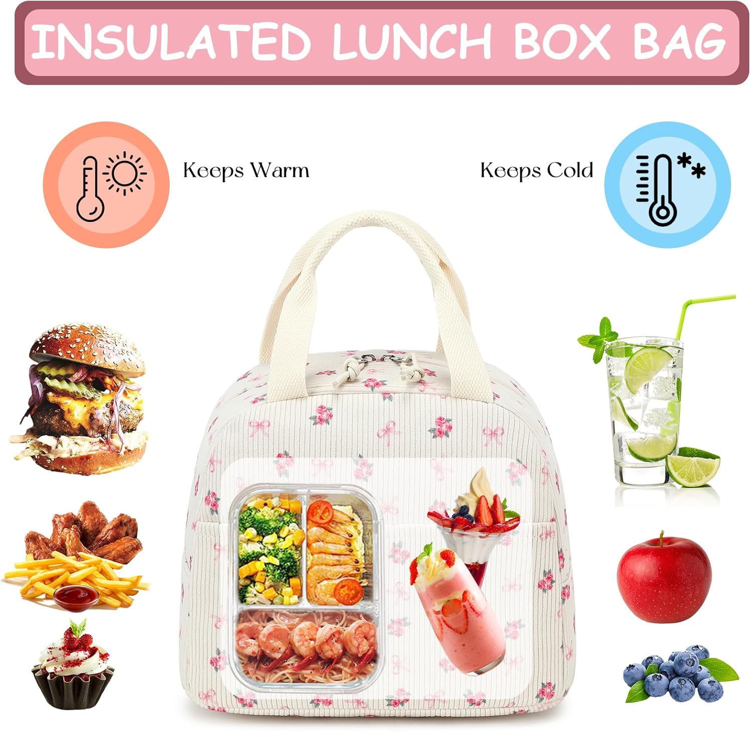 CAMTOP Backpack for girls backpack with lunch box set kids backpack for School Bookbag - Image 8