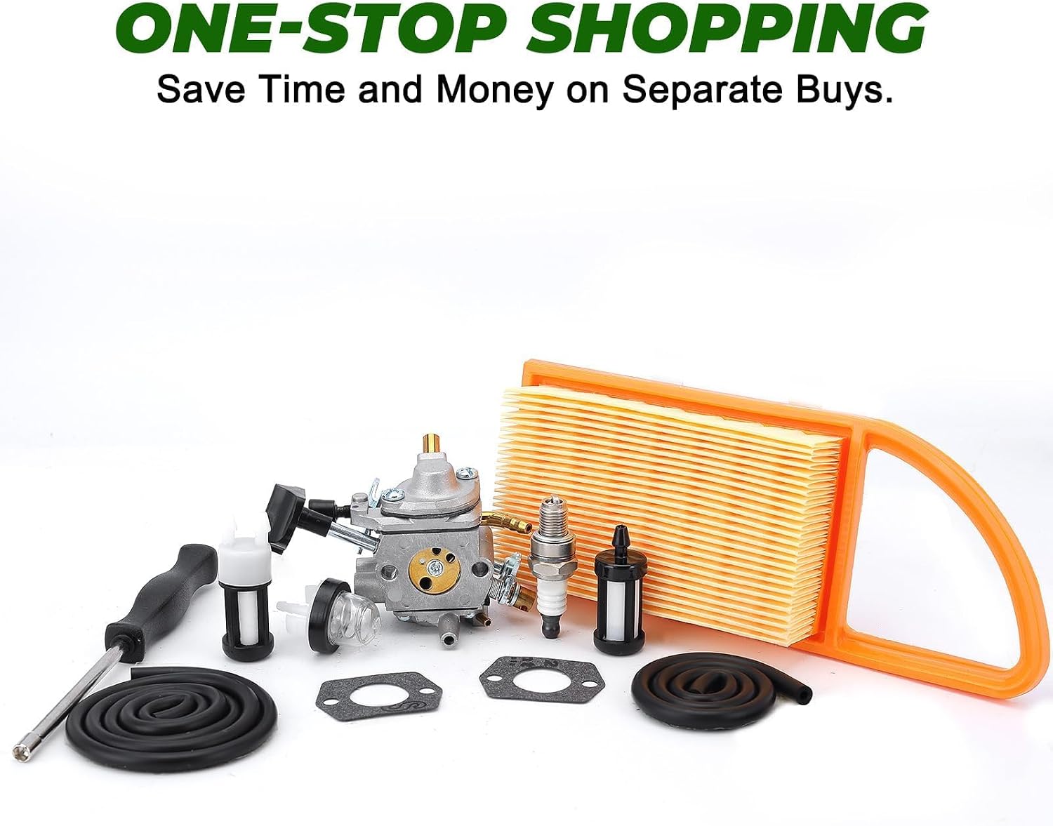 Dalom BR 600 Carburetor for S-tihl BR600 BR500 BR550 Backpack Leaf Blower Parts Carb Kit Replaces Zama C1Q-S183 4282-120-0612 4282-120-0608 4282-120-0610