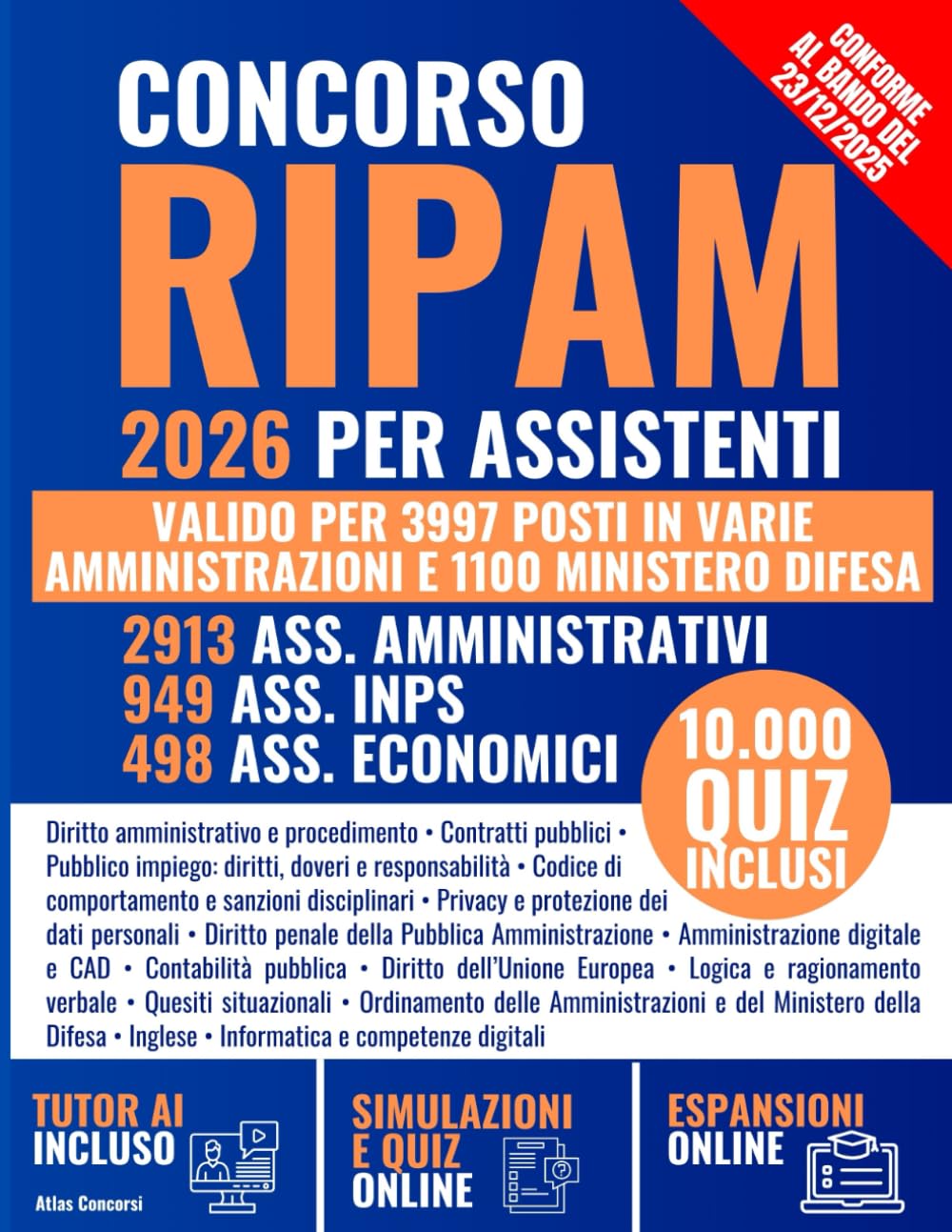 Concorso RIPAM 2026 per Assistenti