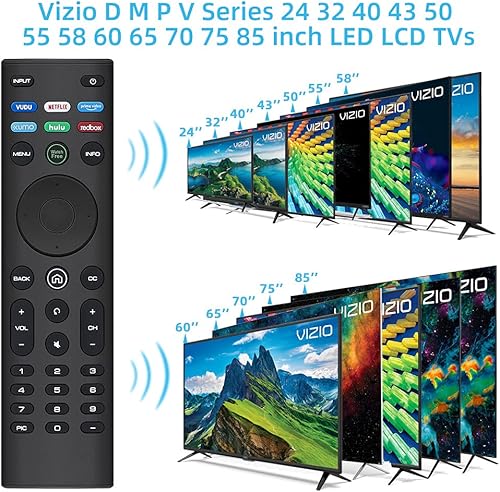 Miniatura 3 de Mando a distancia universal para VIZIO Smart TV Remoto Reemplazo XRT-140 XRT136 XRT260 XRT270 Smartcast D, E, M, P, V, PX Series Smart TV