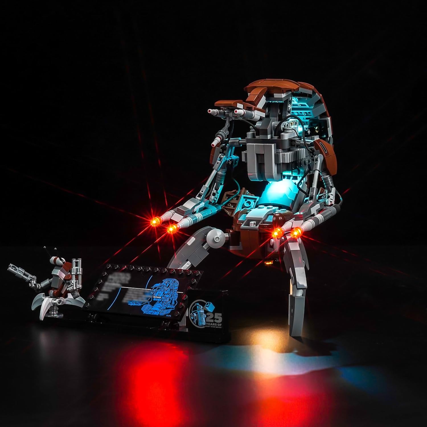 LED Light Kit for 75381 Droideka, Light Kit ONLY, Model NOT Included