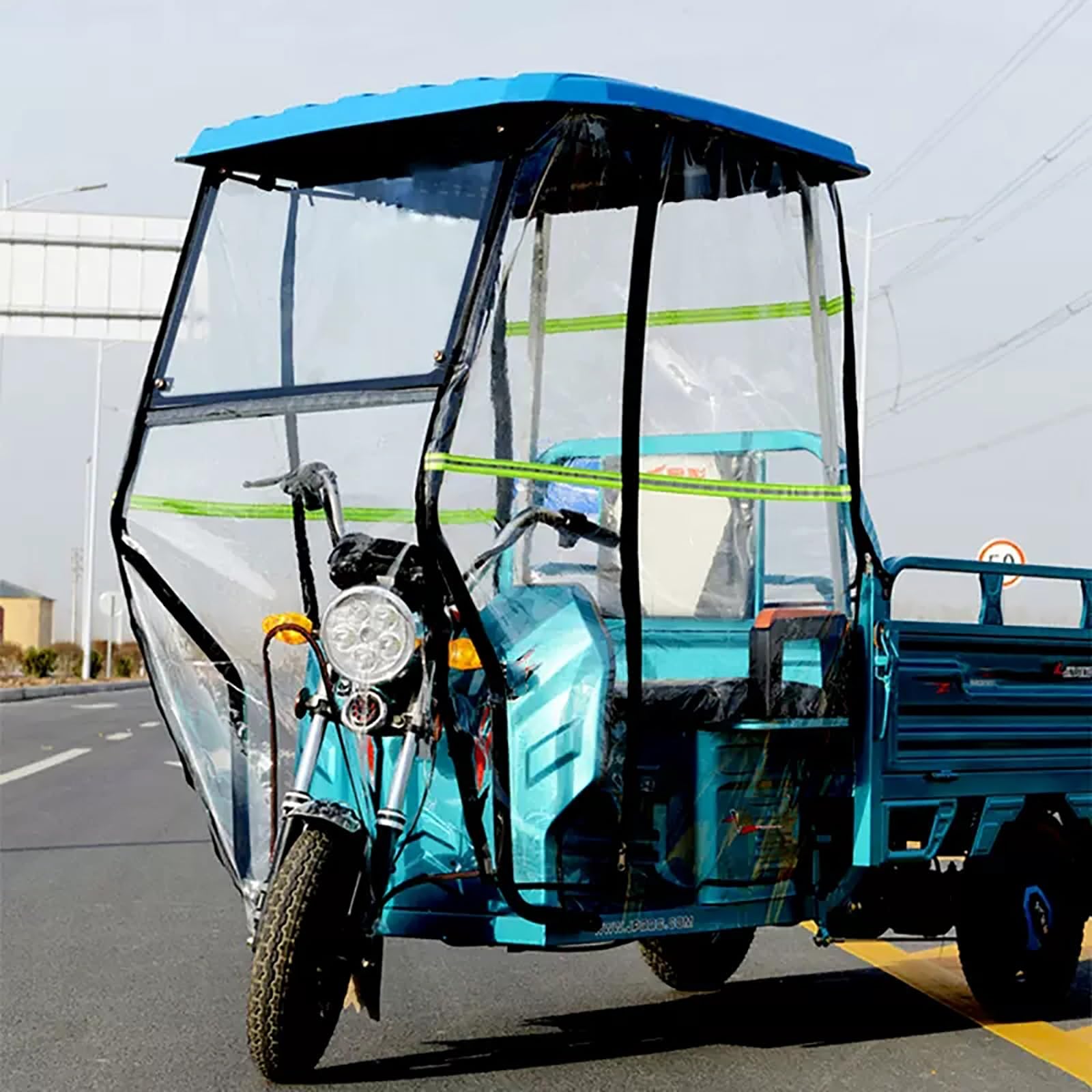 Amazon.co.jp: SANBENGZI ダンプトラック防雨ターポリン、電動