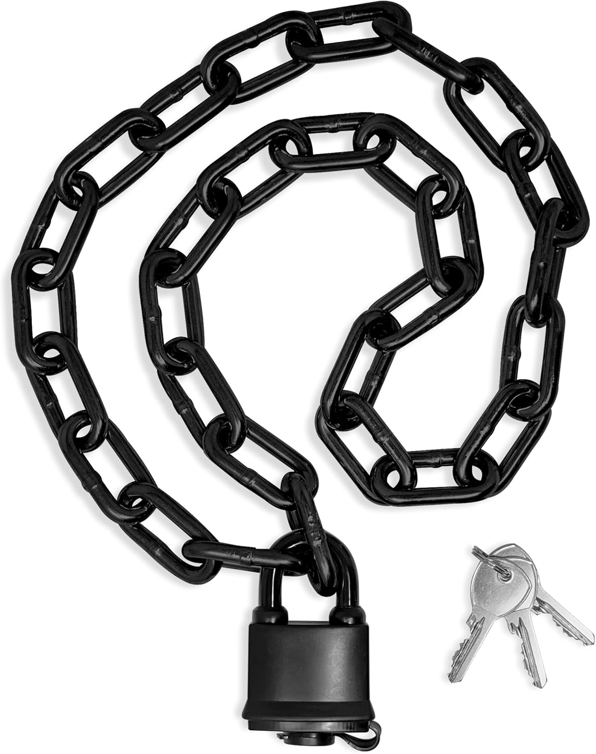 Urban August Security Chain Hardened 8mm Thick with a WeatherResistant