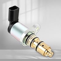 Vista 6 de AUTOKAY 1K820859F válvula solenoide de control del compresor de CA se ajusta para VW Audi Volkswagen Sanden PXE13