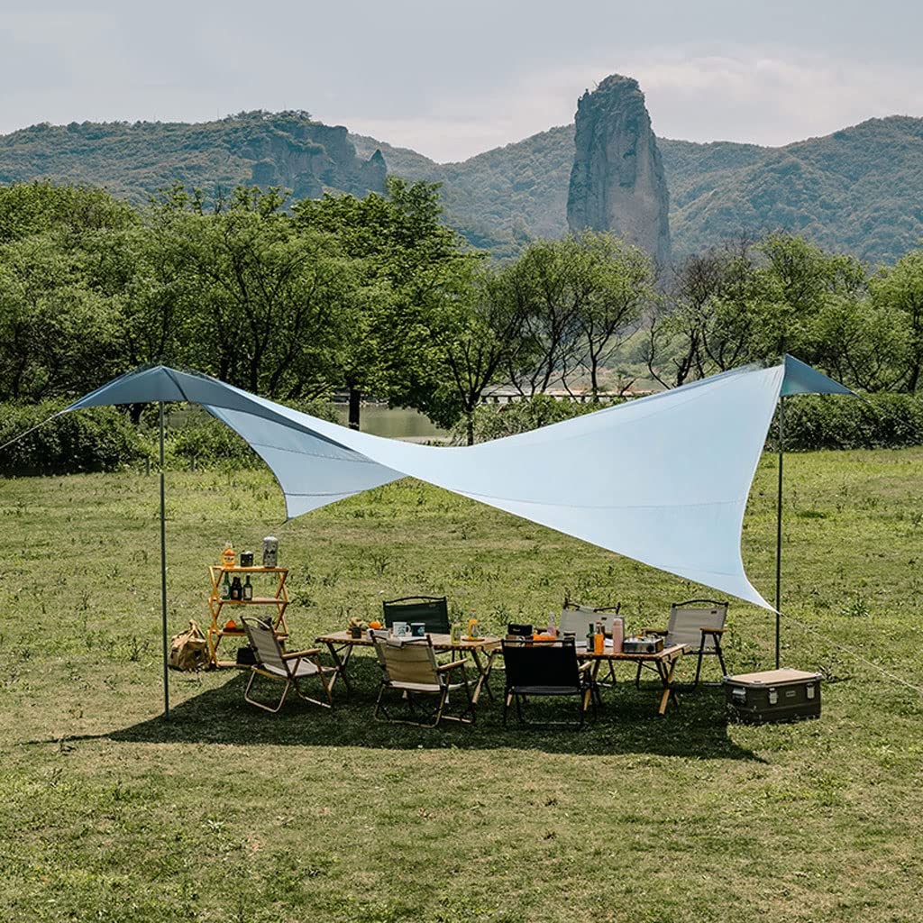 PEPDRO キャンプタープ防水ハンモックレインフライタープポータブルシェルターキャンプアウトドア旅行ビーチ サンシェード・シェルタ  Amazon.co.jp: PEPDRO キャンプ タープ 防水 レイン フライ テント ハンモック シェルター アウトドア ハイキング ピクニック  ビーチ用 ... キャンプ用タープ、フライシート、シェルター、サンシェード、キャノピー、防水、屋外、ピクニックに最適(440 White Green)