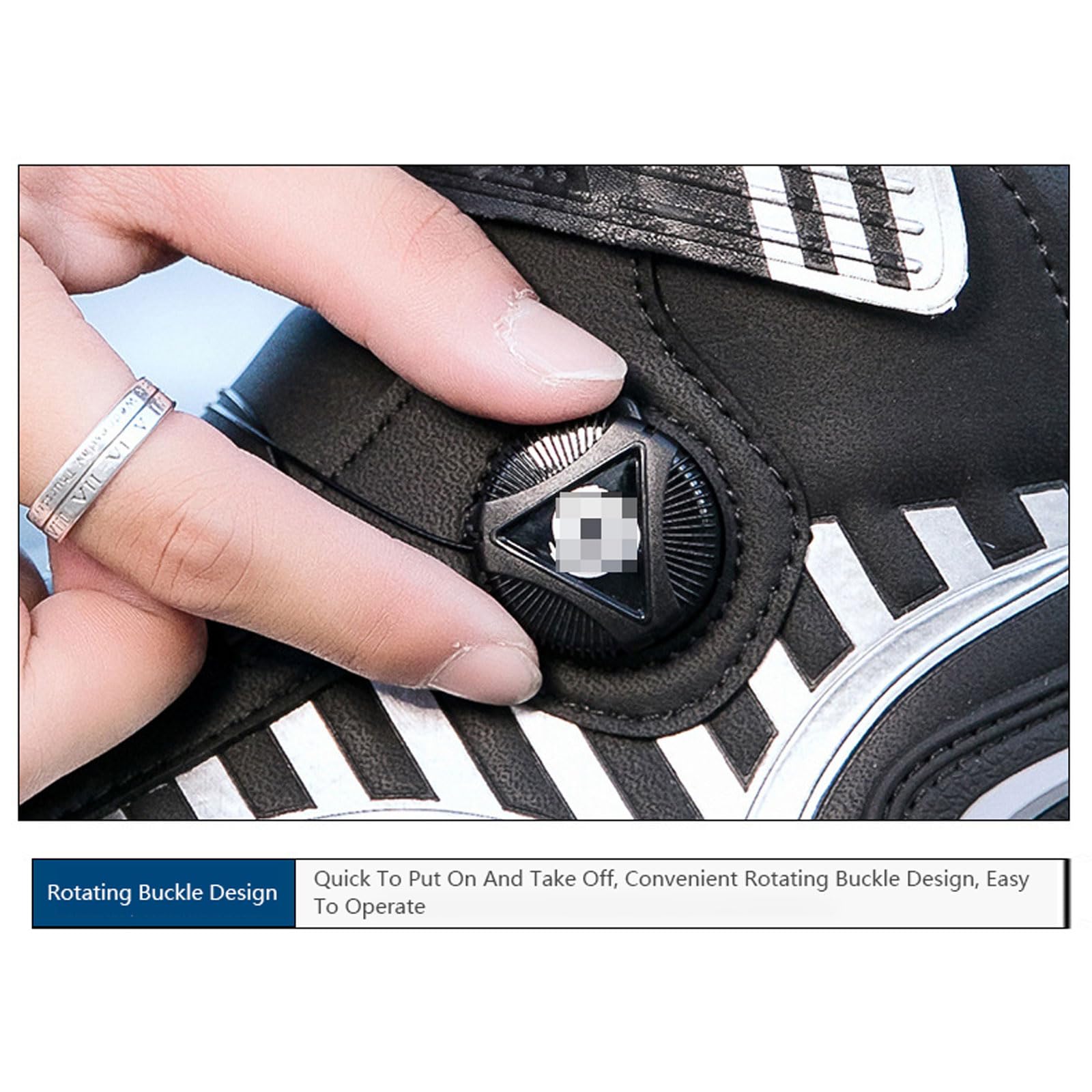 Bota De Turismo Impermeable Botas para Moto Hombre Antideslizantes Zapatos De Moto Reforzados con Soporte El Tobillo Antideslizantes AnticolisióN Adulto