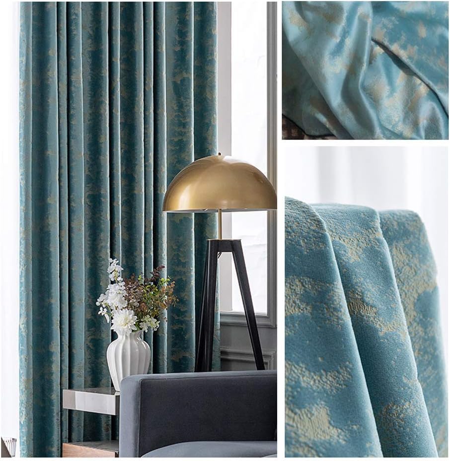 NAKAN 270cm 106'' Wide Velvet Fabric by The Meter Matt Craft Velour Curtain Fabric for Upholstery, Cushion, Sewing DIY Craft, Home Decor(Color:Teal)