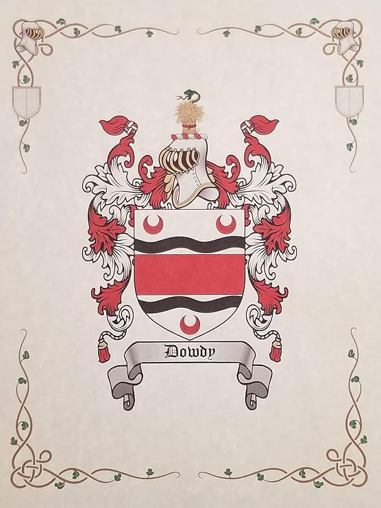 Mr Sweets Bunt Coat of Arms, Family Crest 8.5x11 Print - Surname Origin: English England