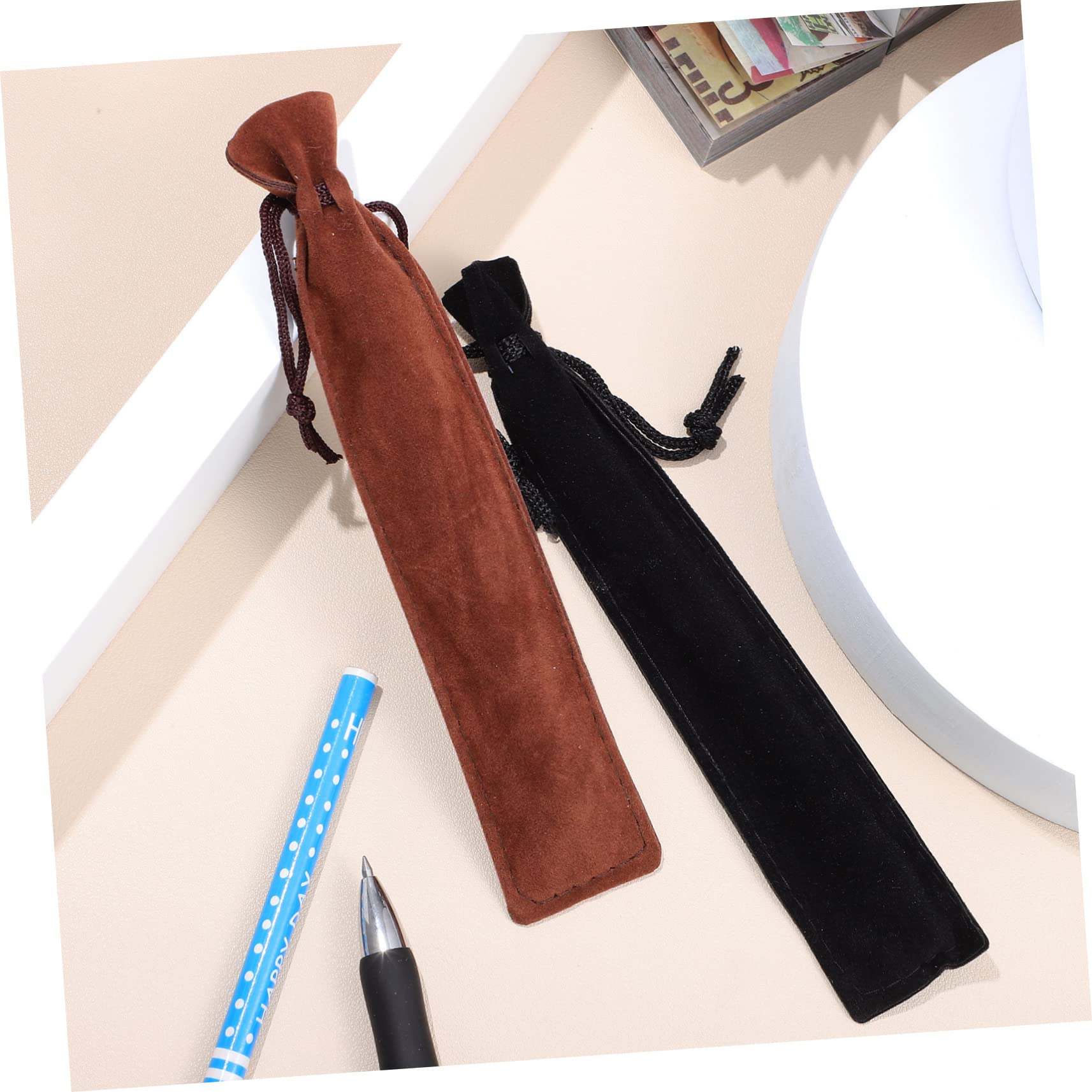 MAGICLULU 150piezas Bolsas De Bolígrafos De Cierre para Estudiantes y Profesores Fundas De Embalaje De Bolígrafos Prácticas y Ligeras para Oficina y Escuela