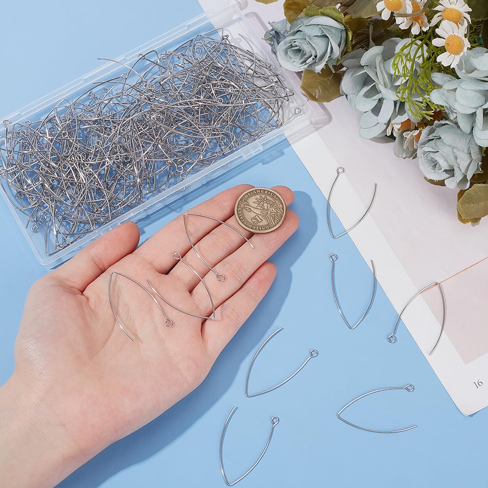 In ottone metallo 14k placcato oro dell'orecchino dei ganci accessori