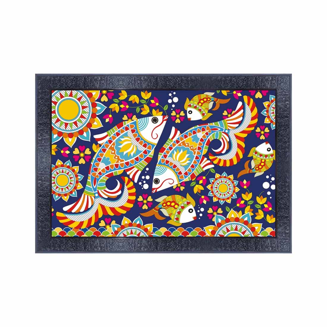 pnf Poster And Frames Fish Wall Painting With Acrylic Sheet | For Living Room, Bedroom | Home Decoration Item | Best Gifting Option (10 * 14inch,Multicolour,Synthetic) 26094