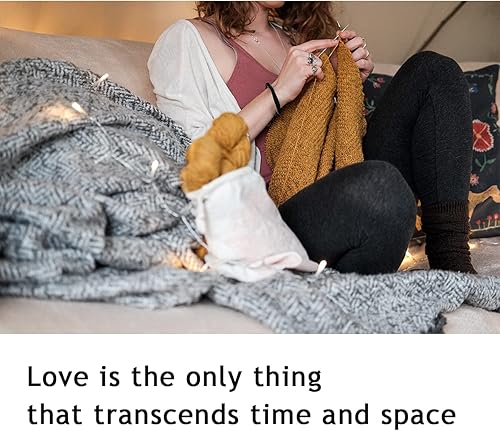 Miniatura 5 de KOKNIT Juego de 11 pares de agujas de tejer, 10 pulgadas de longitud de acero inoxidable de una sola punta, kit de agujas de suéter en diferentes