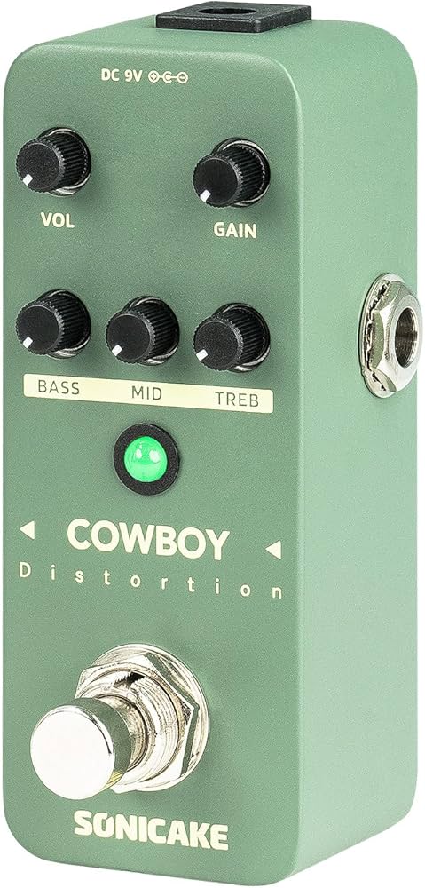 Amazon.com: SONICAKE Distortion Guitar Pedal, Mini High Gain