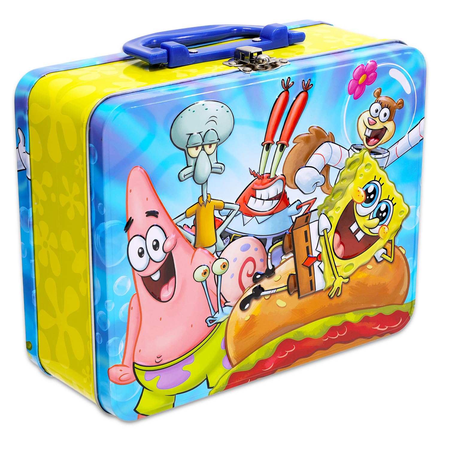 Amazon.com: Spongebob Tin Lunch Box Puzzle Bundle