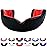 Oral Mart Black/Red Youth Mouth Guard for Kids - Youth Mouthguard for Karate, Flag Football, Martial Arts, Taekwondo, Boxing, Football, Rugby, BJJ, Muay Thai, Soccer, Hockey
