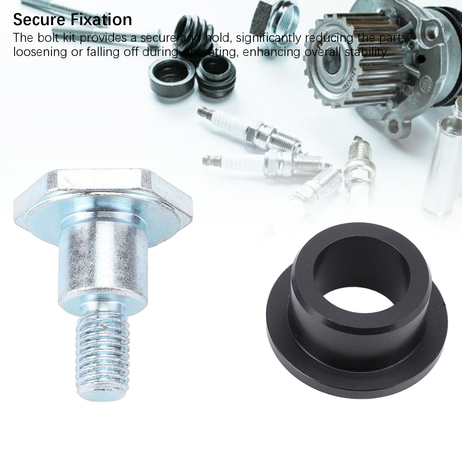 Haofy 5100028928 Kit de Boulon de Bague de Poignée, Remplacement de Métal WP1540 et Compacteurs de Plaques WP1550, avec Tout Ce Dont Vous Avez Besoin pour Une Installation Rapide et