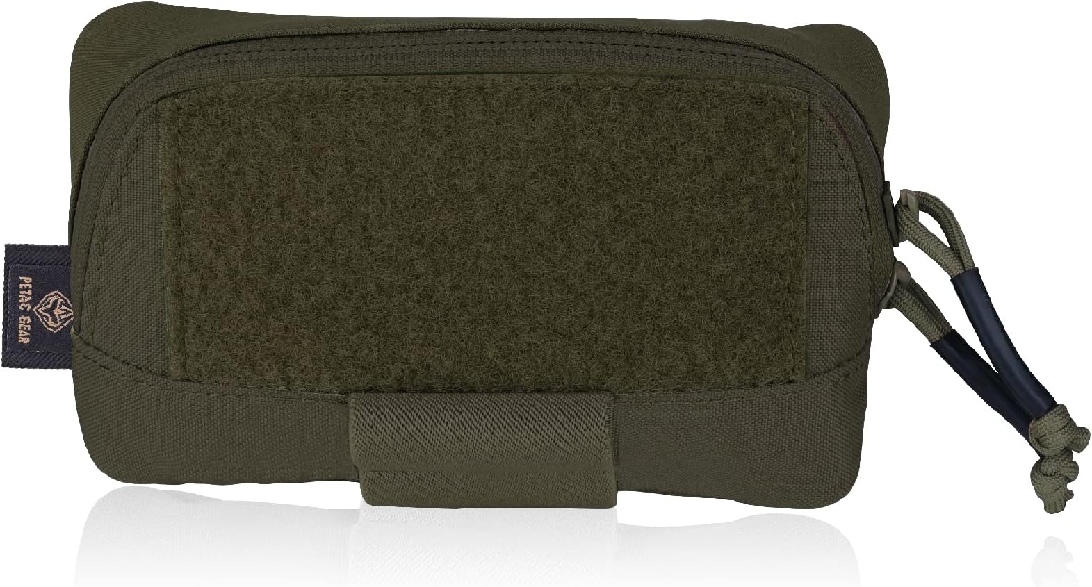 PETAC GEAR Tactical Molle Admin Pouch, Small Organizer Pocket for Tactical Vest/EDC Gun Belt/molle Platform.