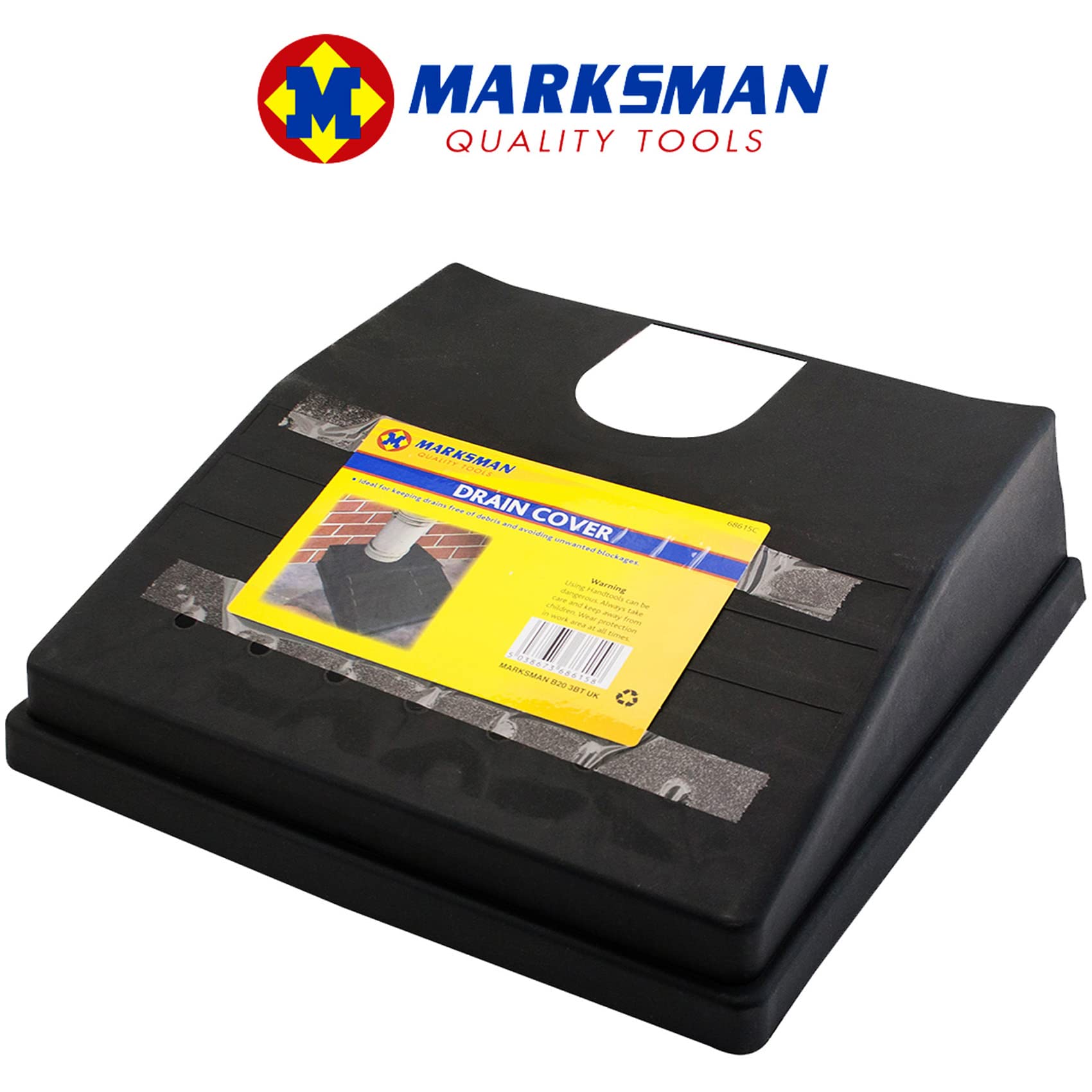 Nti MARKSMAN Heavy Duty DRAIN COVER, Black, 30CM x 30CM - Image 2