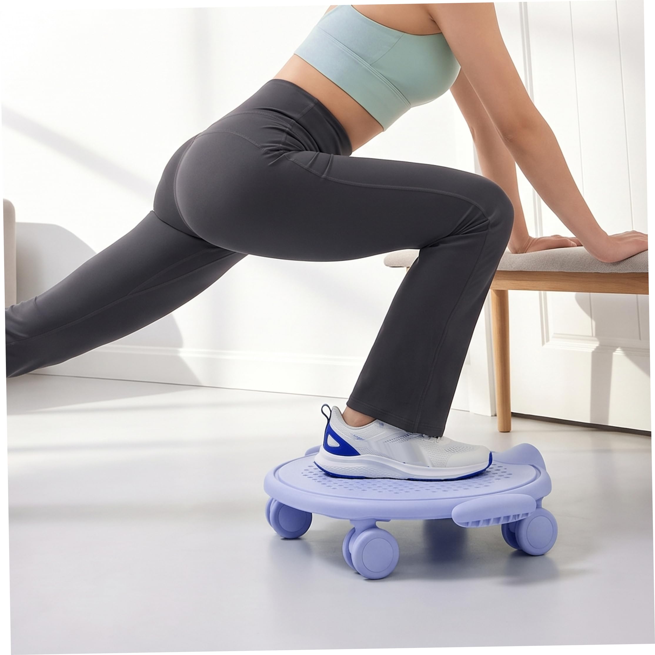Slider Pilates per Trainer Addominale, Attrezzatura per Allenamento Silent Core
