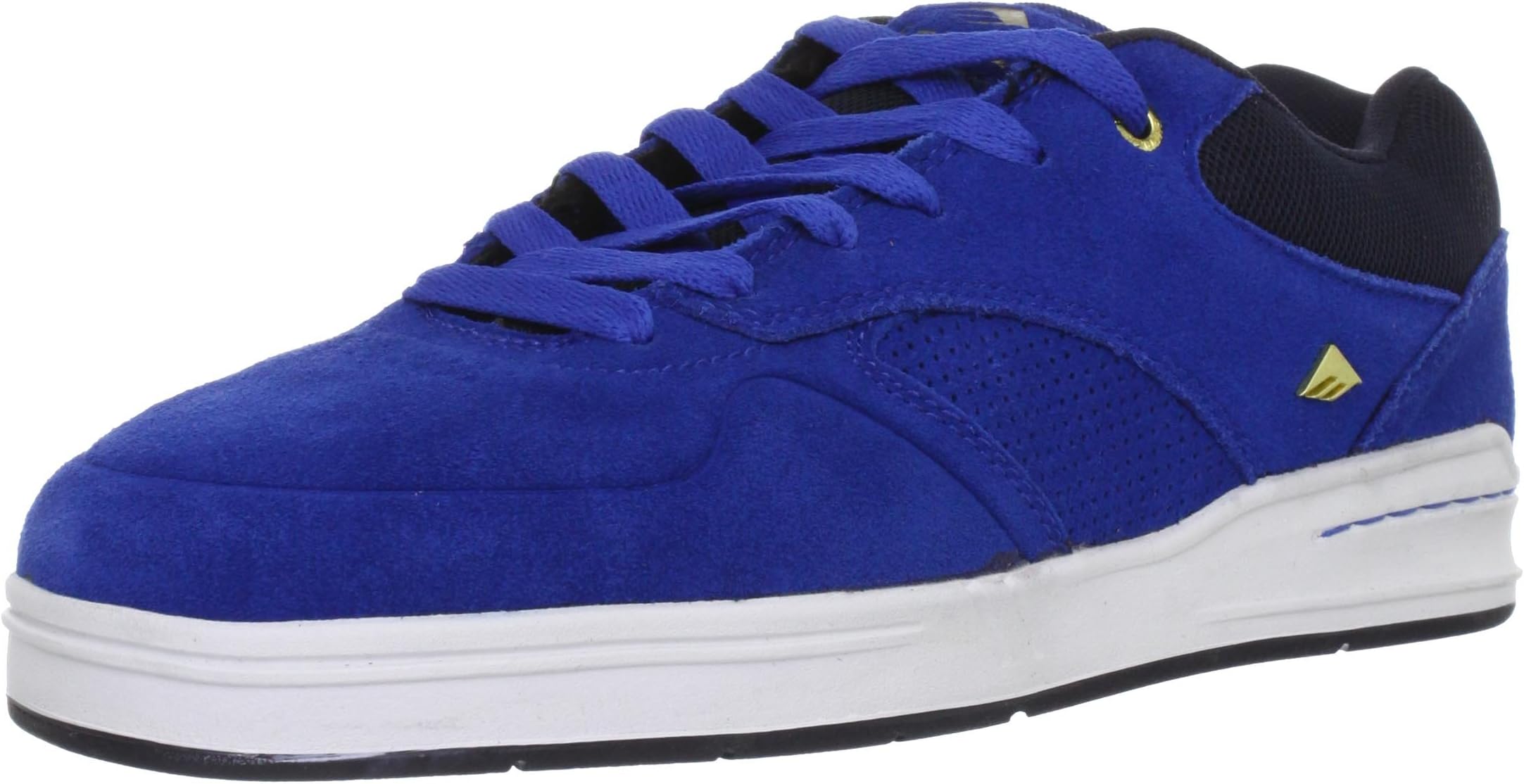 Emerica Men's The Heritic Skate Shoe,Navy/Blue/Gold,11 D US