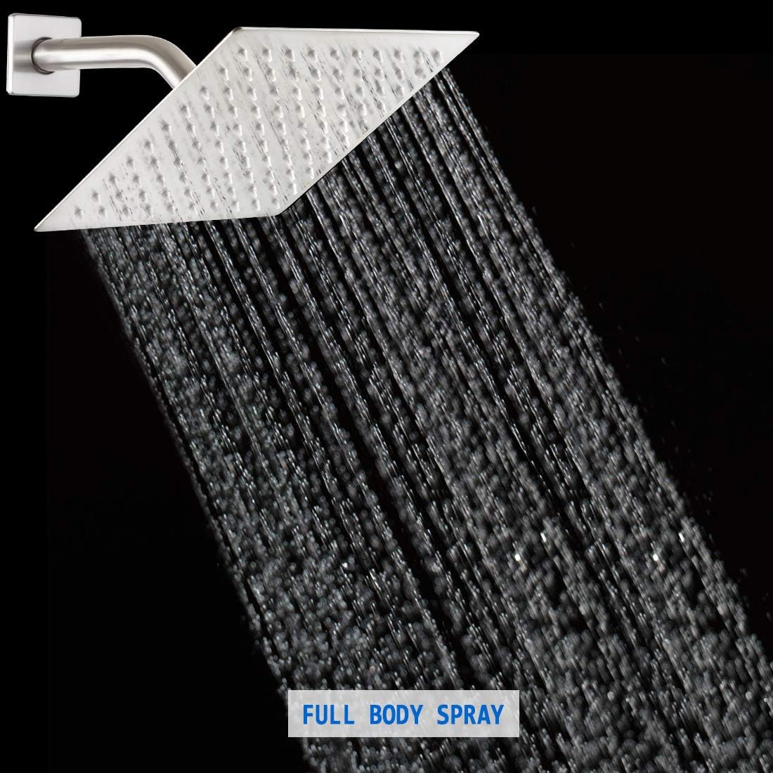 Review Product POP SANITARYWARE Shower Only Faucet Set Brushed Nickel, Bathroom Rain Mixer Shower Head Set Wall Mounted Rainfall Shower System Single Handle Shower Trim Kit with Rough-in Valve Up To 50% OFF POP SANITARYWARE Shower Only Faucet Set Brushed Nickel, Bathroom Rain Mixer Shower Head Set Wall Mounted Rainfall Shower System Single Handle Shower Trim Kit with Rough-in Valve