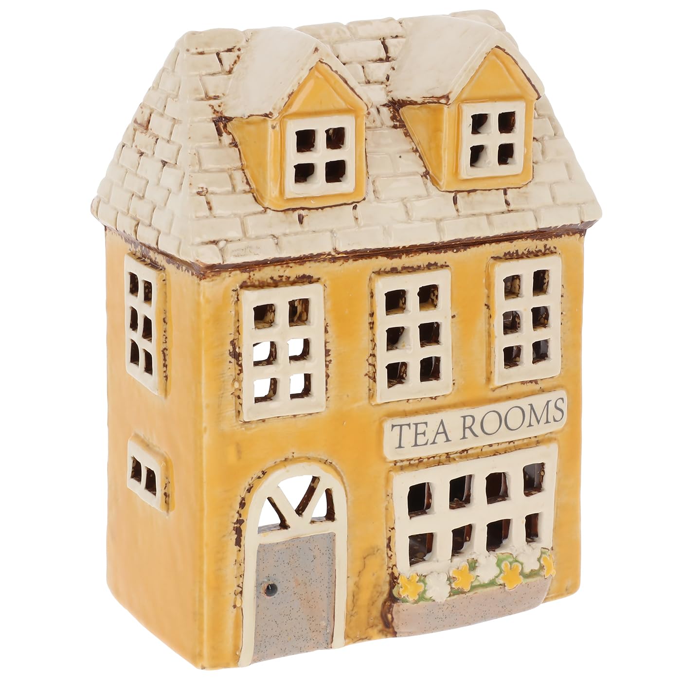 Shudehill Giftware Village Pottery Shops and Cafe Tealight Houses - Greengrocers, Tea Rooms, Florist & More (Tea Rooms)