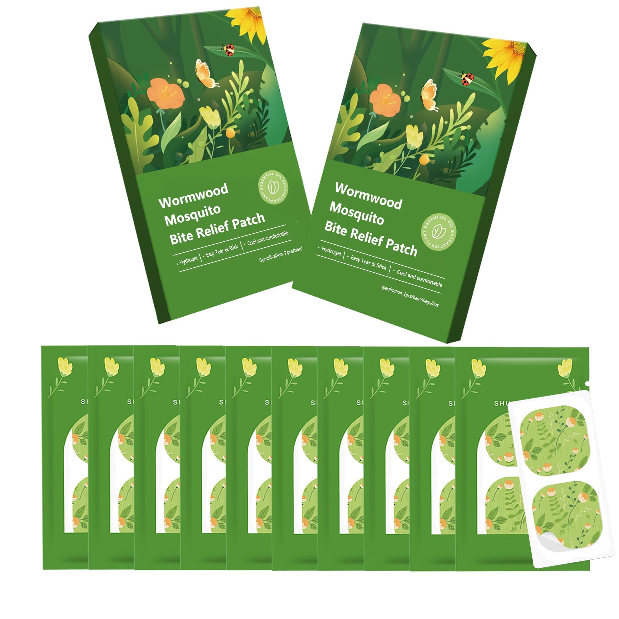 Mosquito Bite Itch Relief Patch, Bug Bite Itch Relief Patch for Kids, After Bite Insect Bite Treatment, Insect Bite Relief, Cruise, Travel and Camping Essential for Kids, Healthy and Non-Toxic