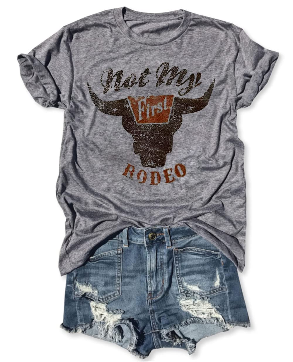 Country Music and Beer Funny Drinking Shirt for Women Summer Vacation T Shirts Vintage Country Shirts Tops