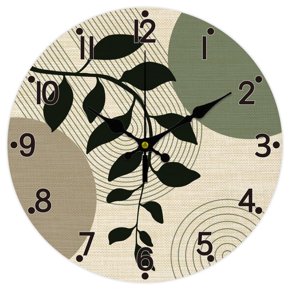 Horloge murale géométrique design moderne CHGCRAFT finitions soignées