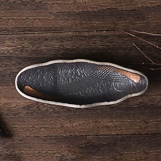 MUZIDP Bowl Specialty Restaurant da Ristorante in Ceramica, Salmone/Sashimi/Piastra di Sushi, Vassoio per la Pasta a Forma di Barca (Size : B-30x10.7x4.7cm)
