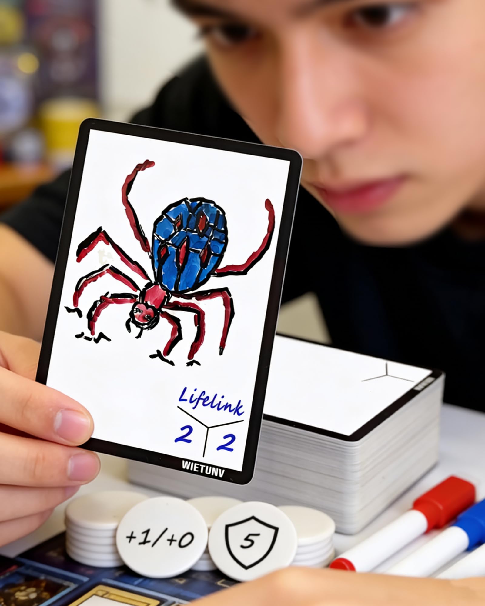 Amazon.co.jp: WIETUNV ドライイレース MTGトークン カード60枚セット