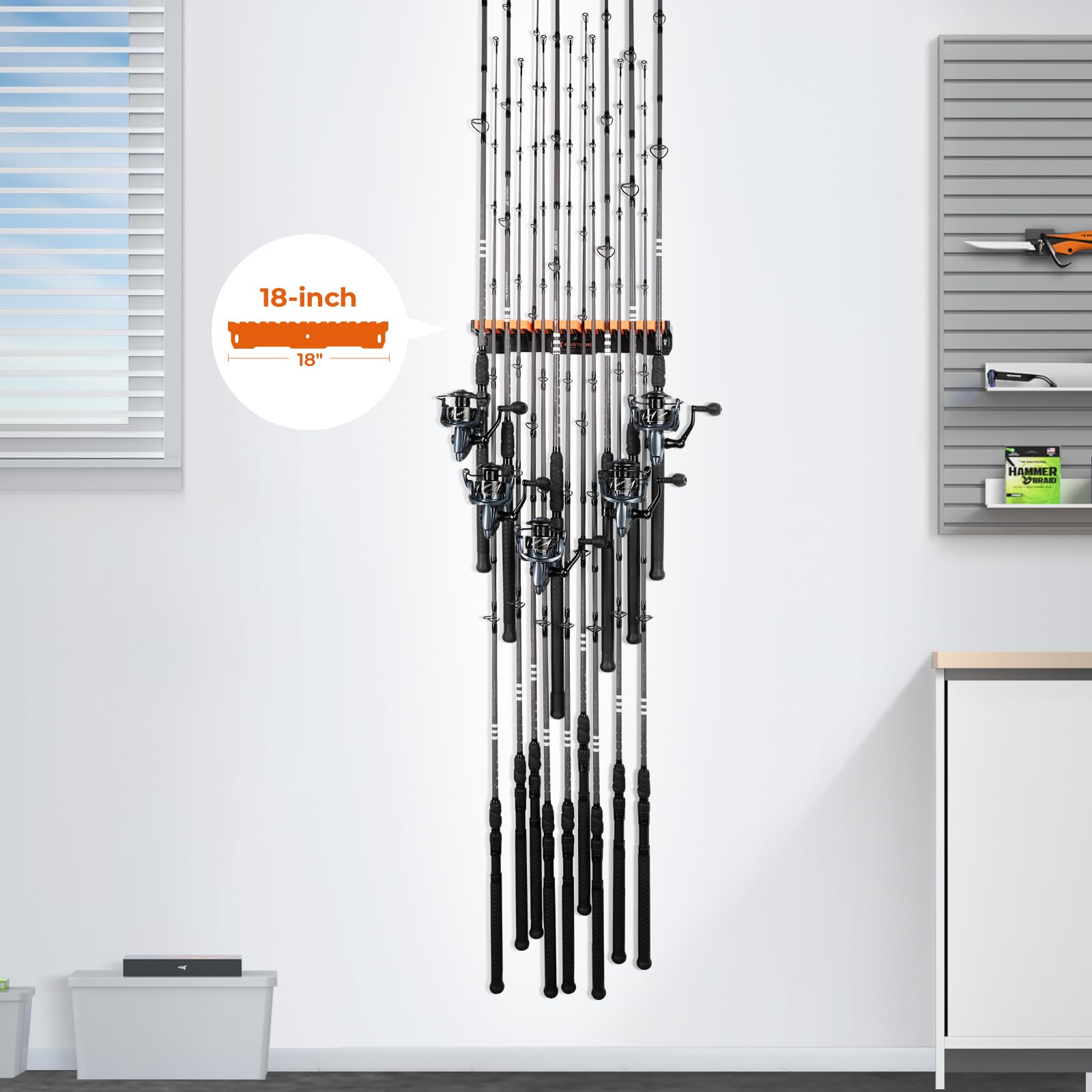 KastKing V15 Fishing Rod Holder - Maximize Space -8