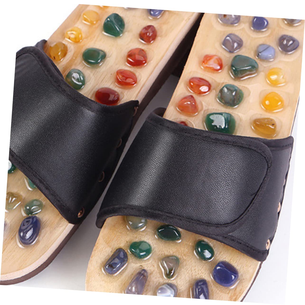 Achat Massagepantoffeln 1 Paar Schwarz 44, Fußsohlen Massageschuhe