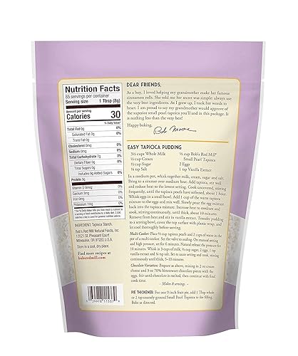 Miniatura 8 de Bob's Red Mill Tapioca de perlas pequeñas, 24 onzas