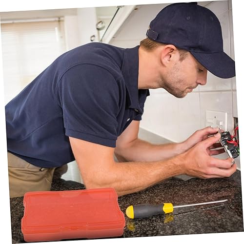 Miniatura 8 de Ciieeo Organizador de plástico, 4 unidades, cajas de plástico transparente, organizador de mesa, organizador de piezas de contenedores transparentes