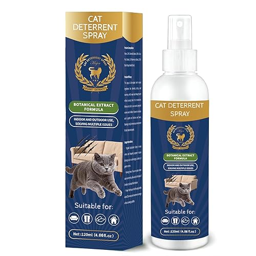 Oneirion Cat Deterrent Spray - Natural Citrus-Scented, Indoor & Outdoor