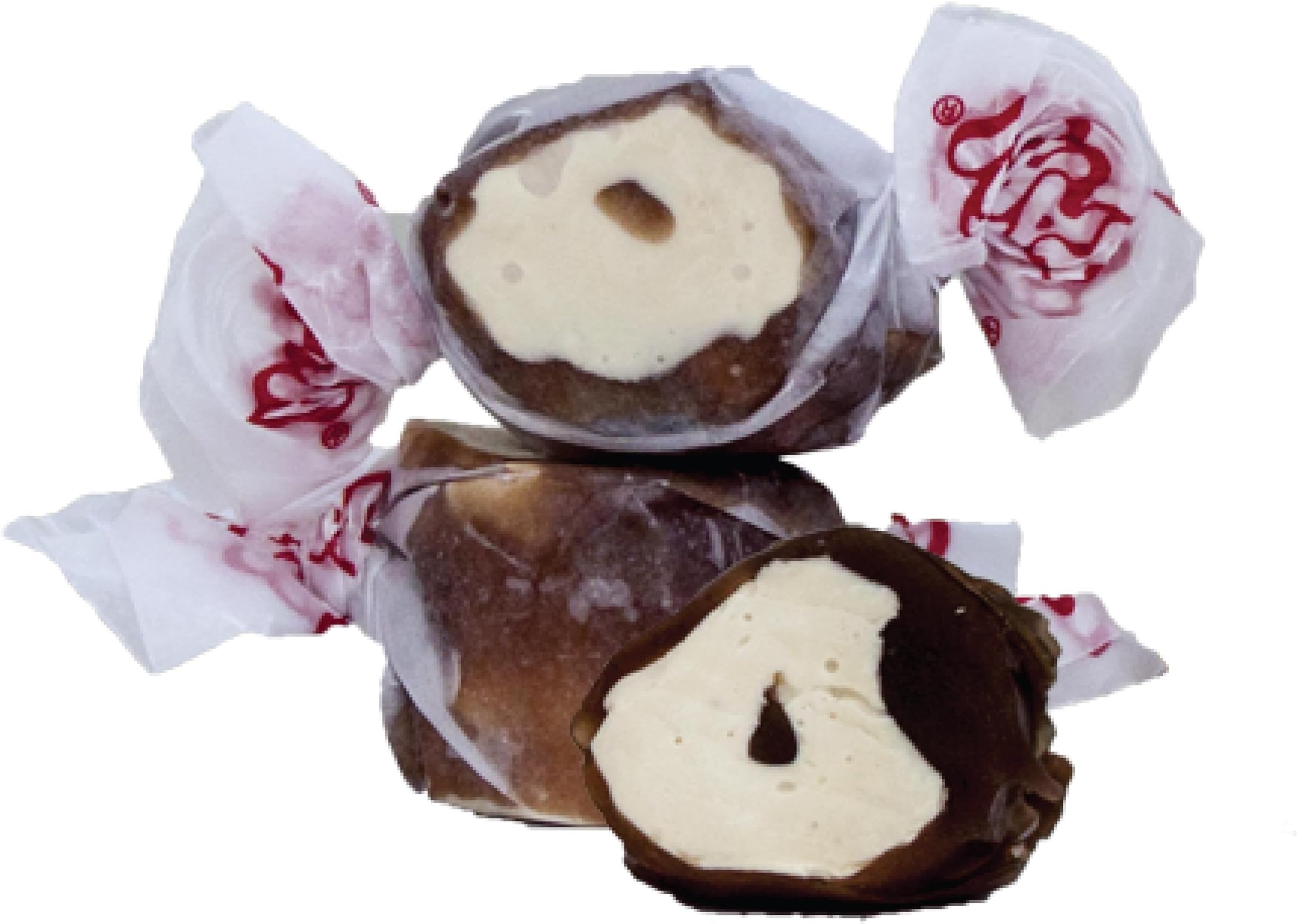 Saltwater Taffy- Chocolate Caramel Mocha | Gourmet Taffy| Nougat-Style Candy| Soft & Delicious| Sumer Snack Treats| Party Good Candies | 2.5 lbs