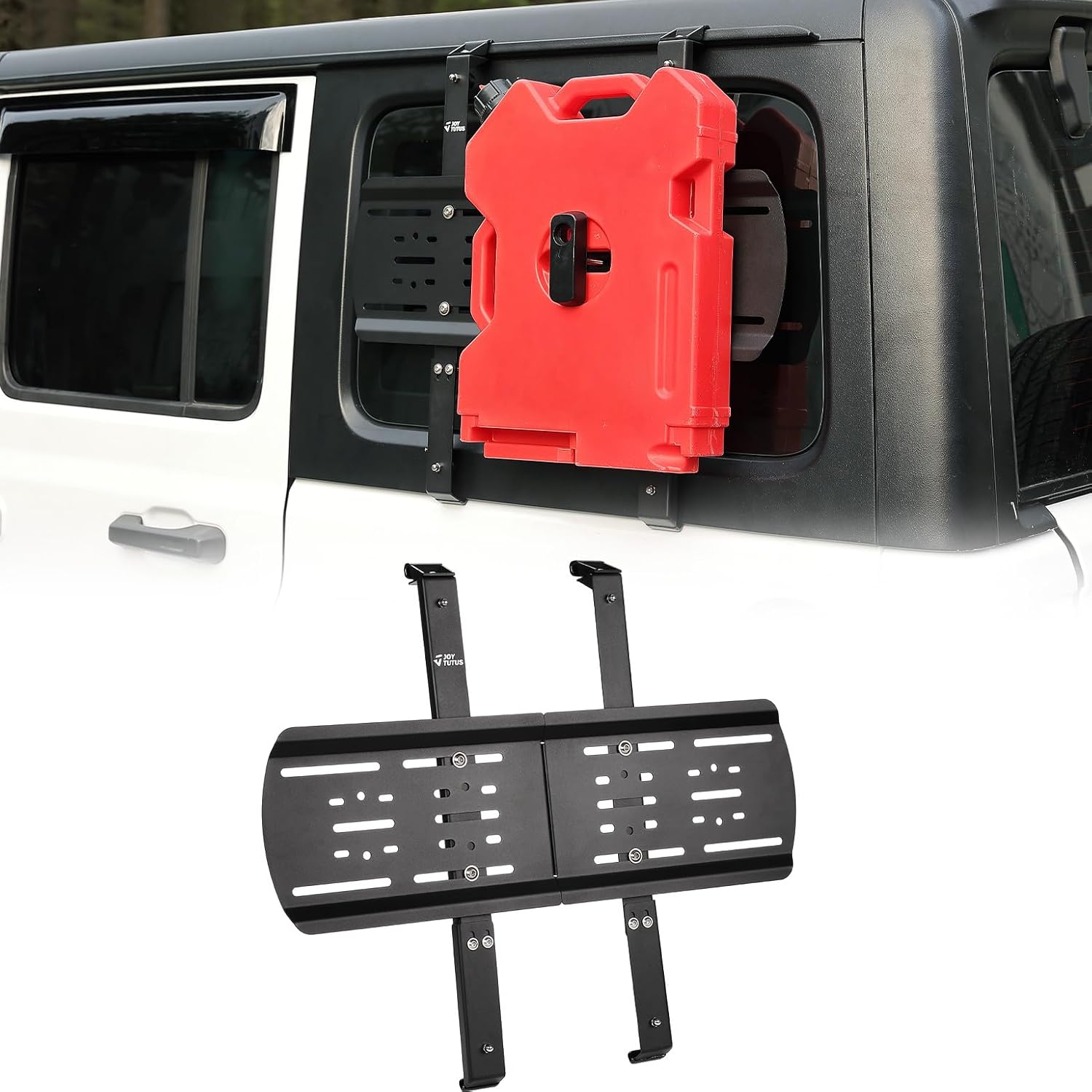 Rear Window Storage Panel Kit Compatible with Wrangler JL