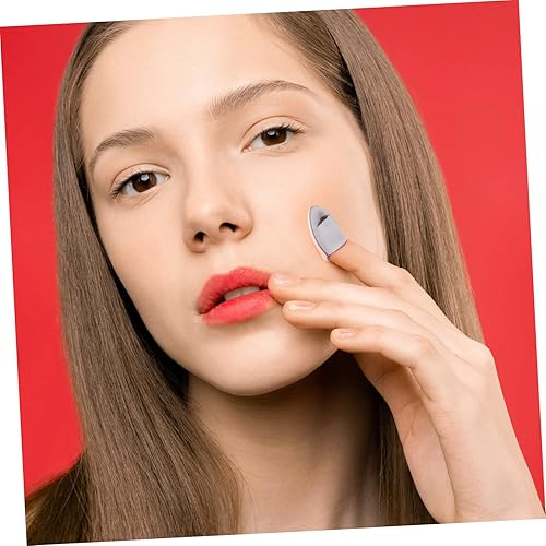 Miniatura 5 de Mipcase 24 piezas Mini Puff Finger Tamaño Polvo Puff Maquillaje Soplo de Polvo para Mujeres Herramientas de Maquillaje Puffs Esponja Eliminación de