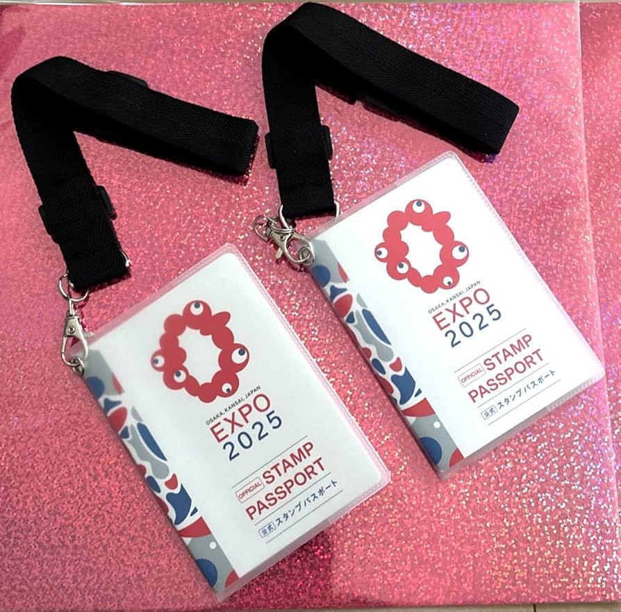 新品未開封 大阪万博 スタンプパスポート ストラップ 2セット 新品未開封 大阪万博 スタンプパスポート ストラップ 2セット