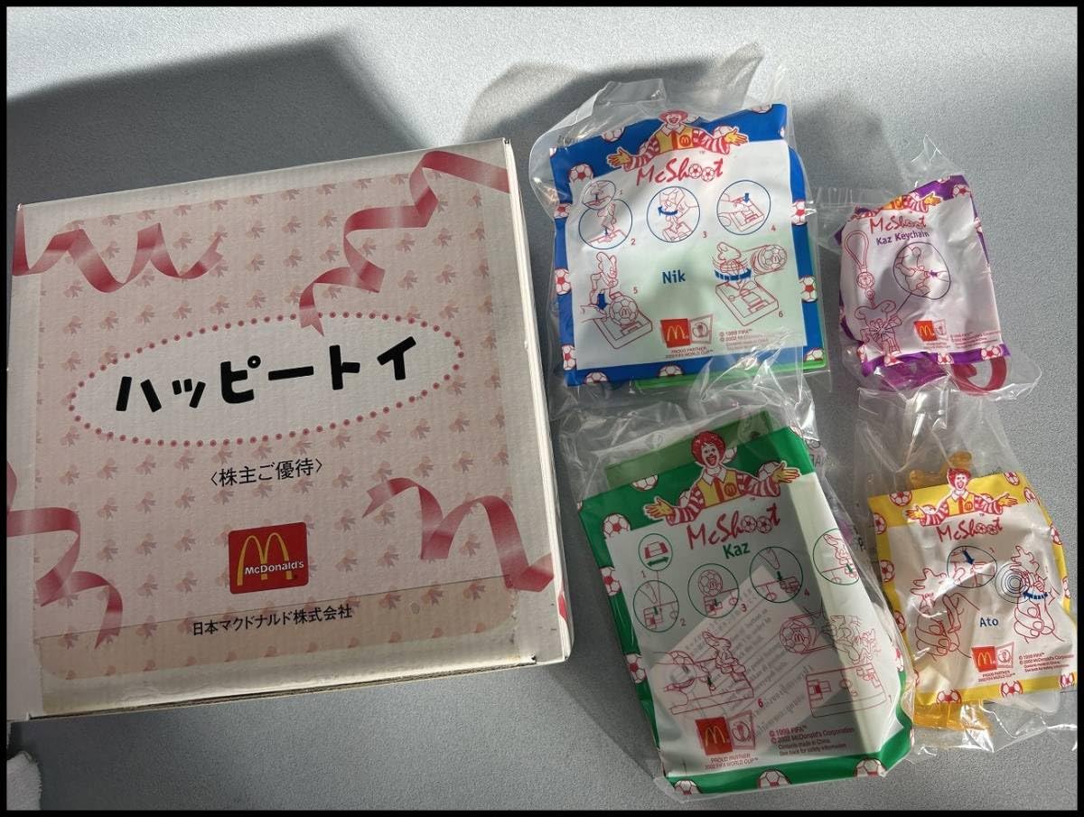 Amazon.co.jp: マクドナルド ハッピートイ McShoot 2002 株主優待 当時
