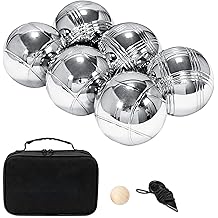 Pool Ball Set | Multipurpose Toy Kit with Storage Bag, Outdoor Steel Balls | For Backyard, Beach, Picnic, Vacation & Outdoor Activities