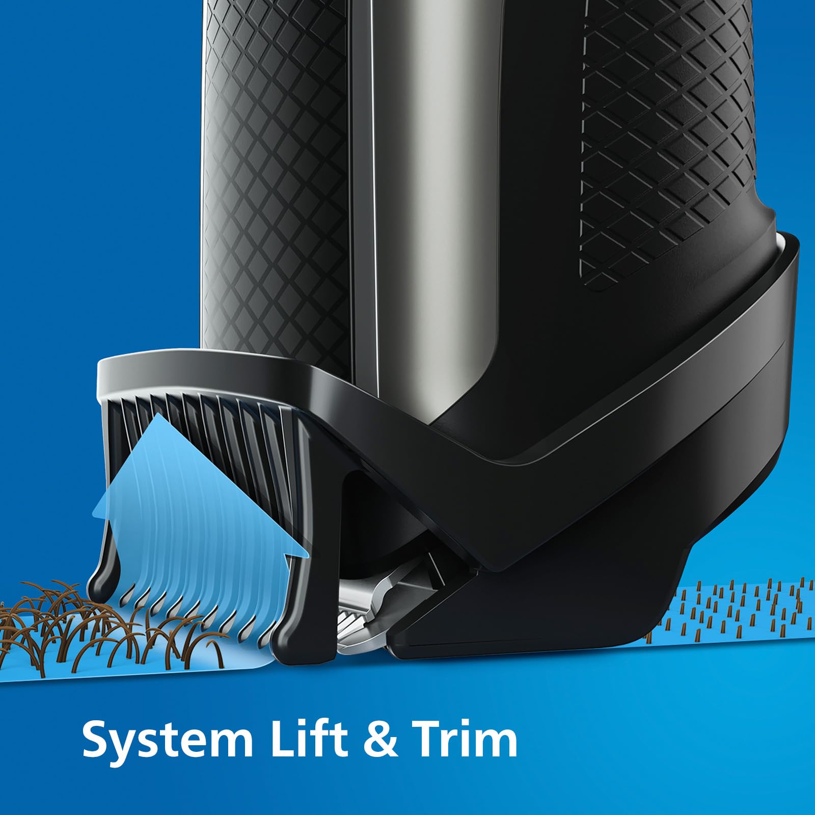 Philips S5000 Trymer do brody BT5515/20 elektryczny z systemem Lift&Trim, 40 ustawieniami długości, 90 min bezprzewodowy